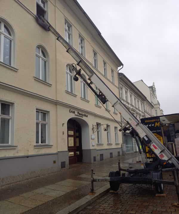 Möbellift mit Pflegekassen Umzug Erlangen